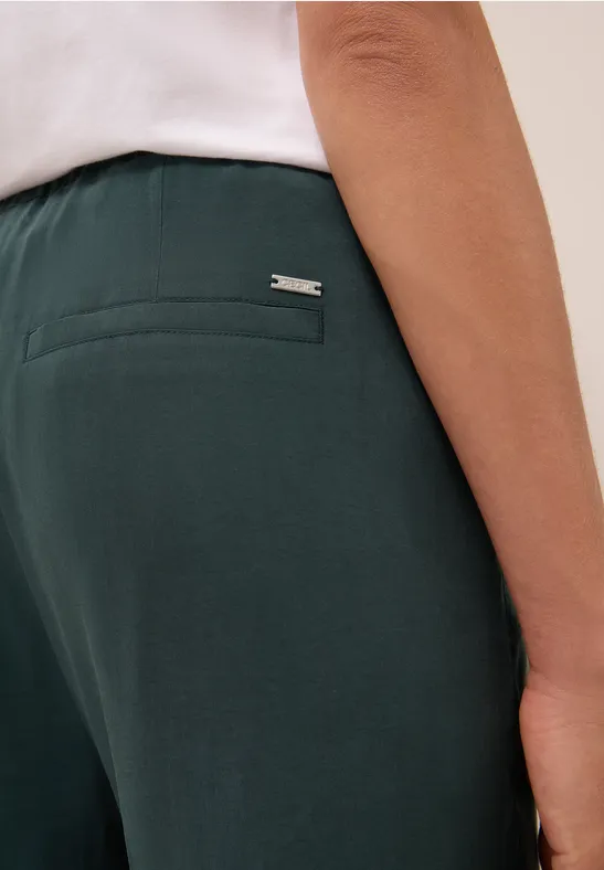 Pantalon Straight Legs ink green