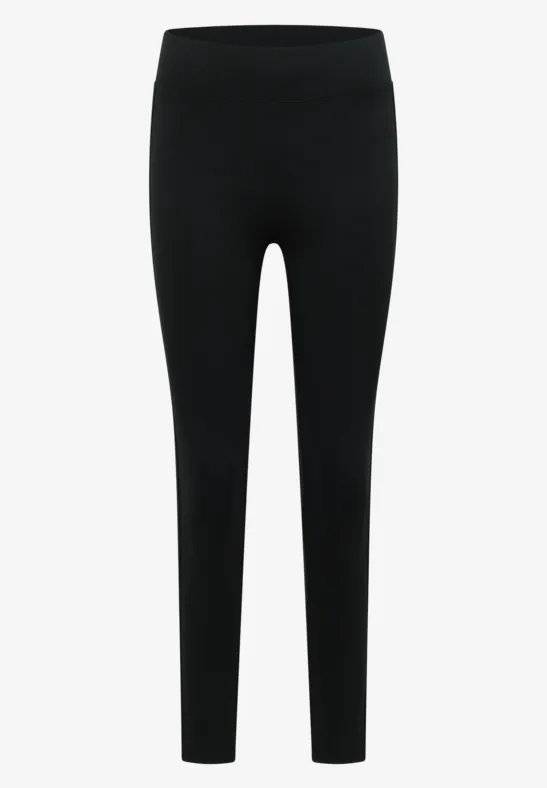 Leggings mit Glitzer-Tape Black