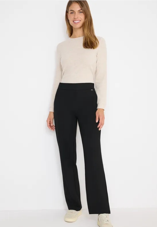 Pantalon Straight Legs Black