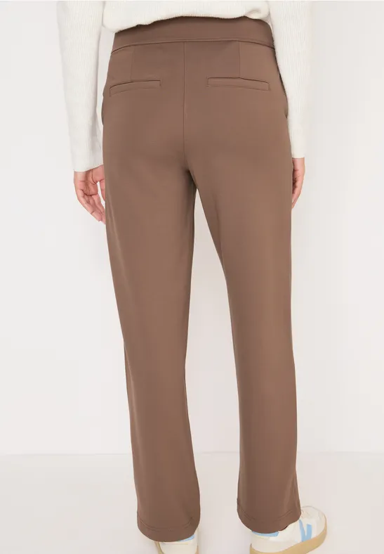 Straight Leg Hose cocoa taupe