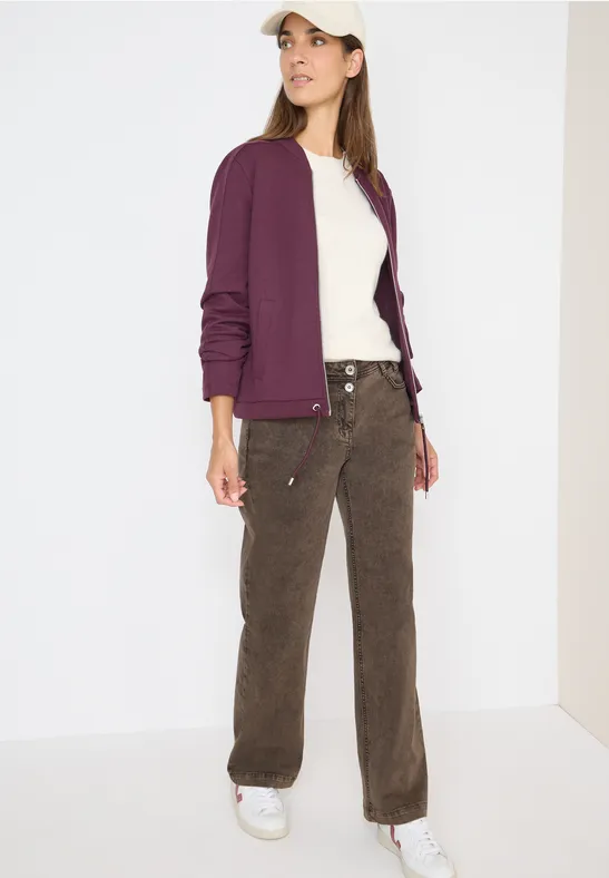 Wide Leg Jeans chocolate mousse