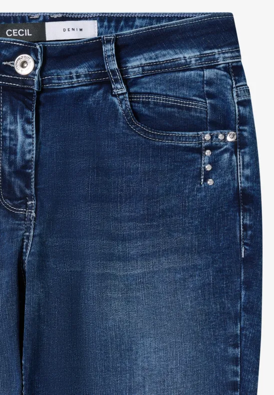 Slim LegJeans mid blue wash