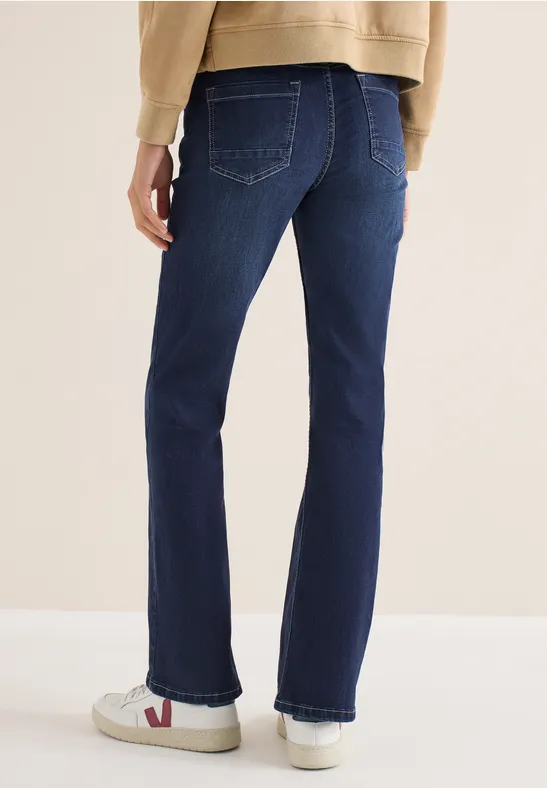 Jeans Bootcut Dark blue wash
