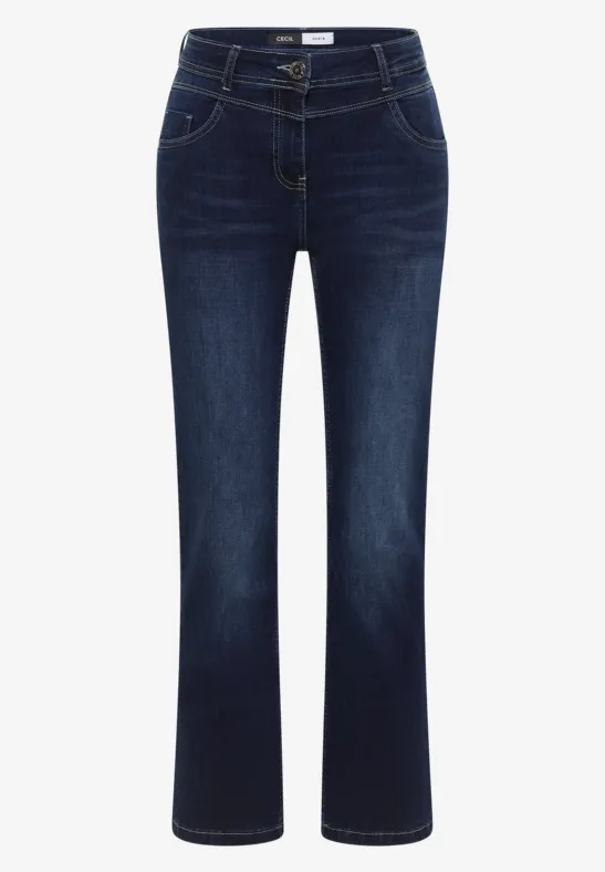 Jeans Bootcut Dark blue wash
