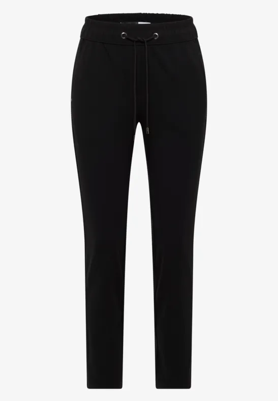 Hose mit Glitzer-Tape Black
