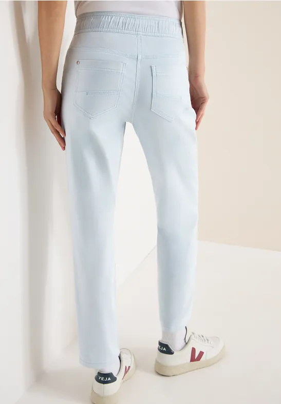 Pantalon look délavé diamond blue