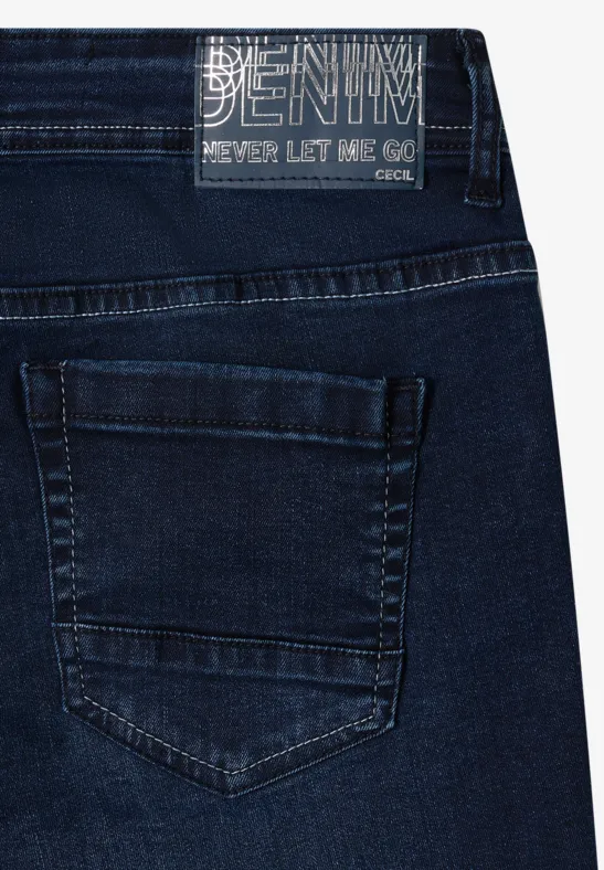 Casual Fit Jeans dark blue black washed