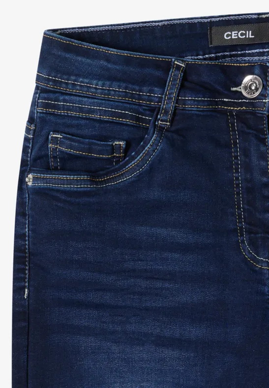 Wide Legs Jeans Dark blue wash