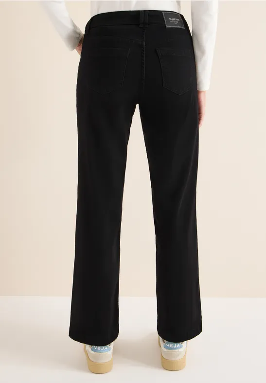 Wide Leg Jeans Black