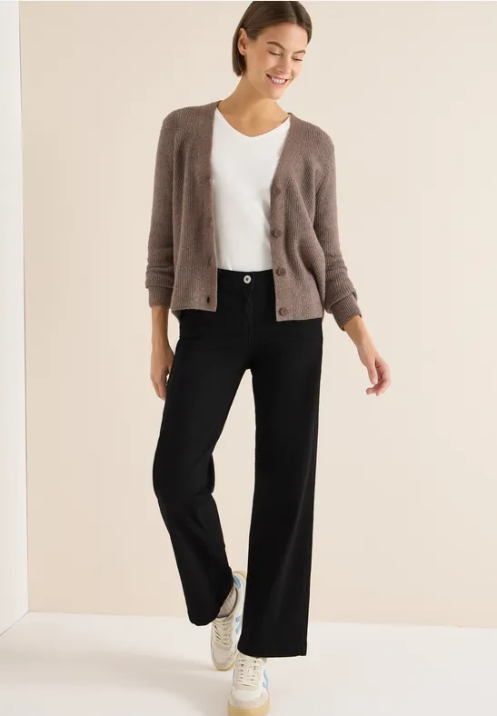 Wide Leg Jeans Black