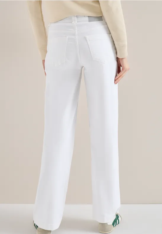 Wide Legs Jeans White