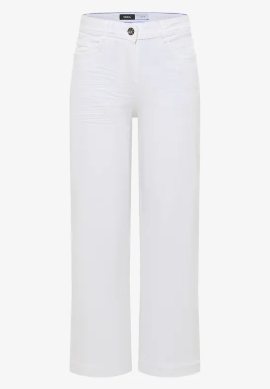 Wide Legs Jeans White