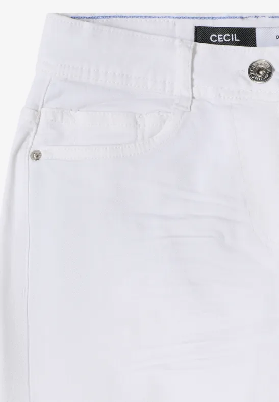 Wide Legs Jeans White