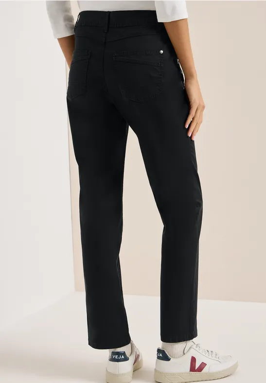 Washed-Look Hose Black