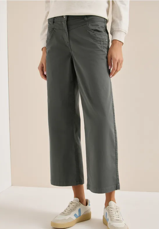Wide Legs Pantalon clear khaki