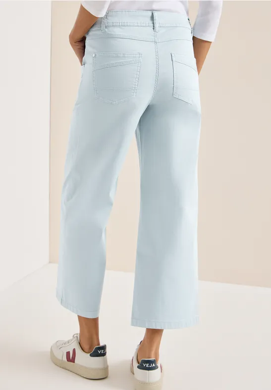 Wide Legs Pantalon diamond blue