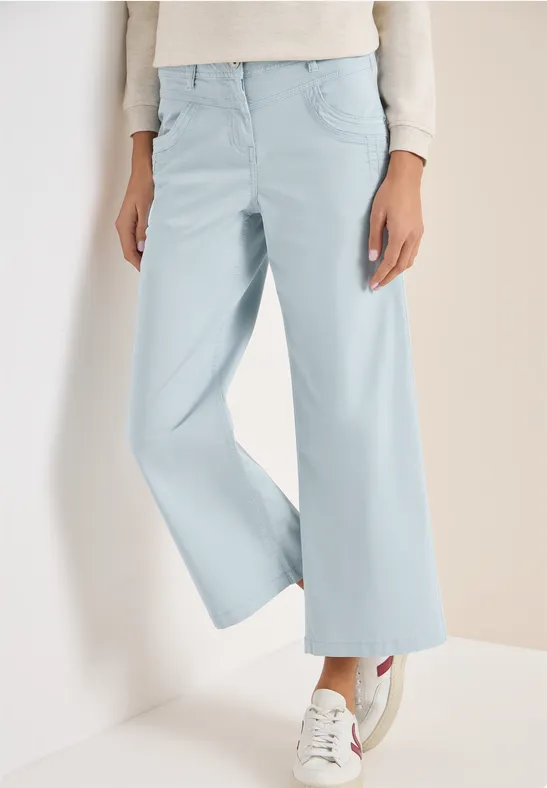 Wide Legs Pantalon diamond blue