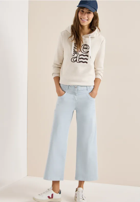 Wide Legs Pantalon diamond blue