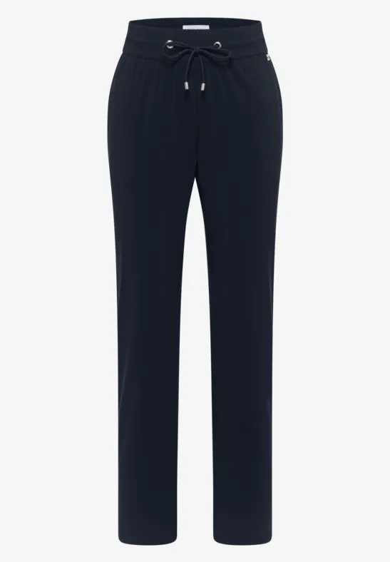 Leichte Hose im Casual Fit mit Stretch universal blue