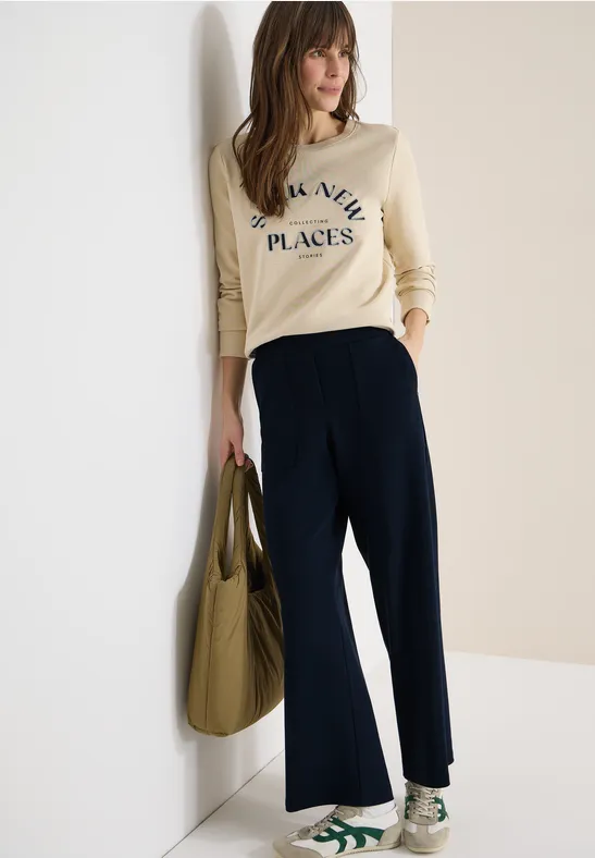 Wide Leg Hose universal blue