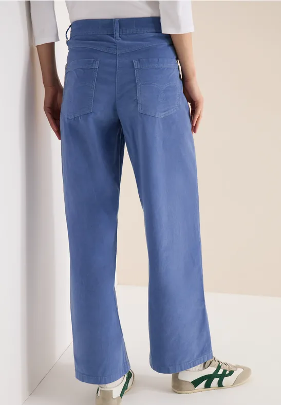 Wide Legs Pantalon coal blue