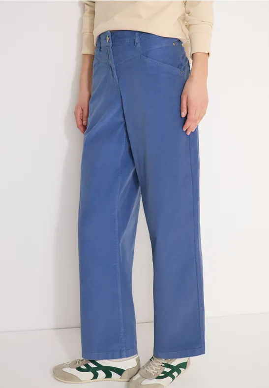 Wide Legs Pantalon coal blue