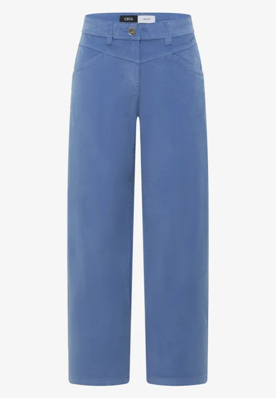 Wide Legs Pantalon coal blue
