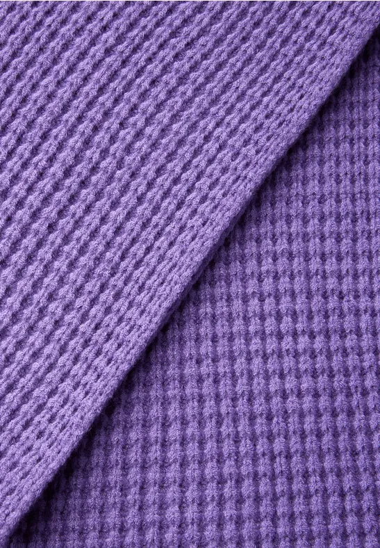 Loop-Schal mit Struktur wild lilac