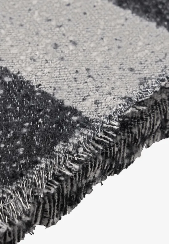 Bouclé Halstuch Black