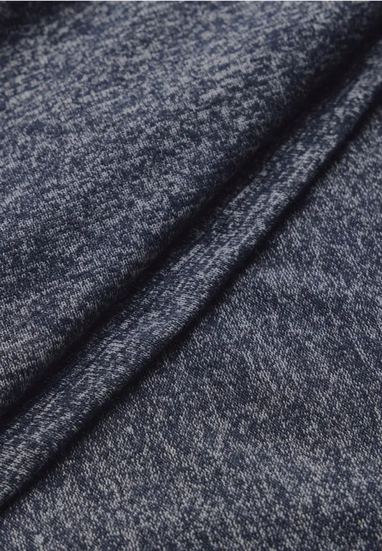 Kuscheliges Dreieckstuch universal blue melange