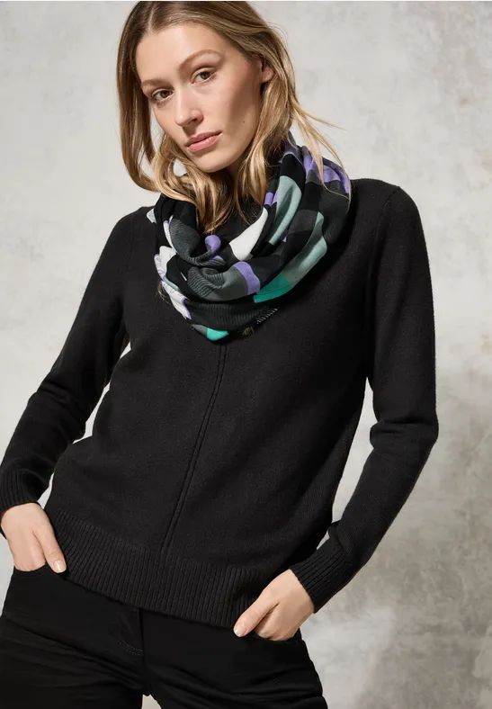 Foulard loop avec imprimé gentle lilac