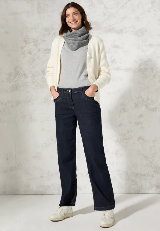 Strick-Loop mineral grey melange