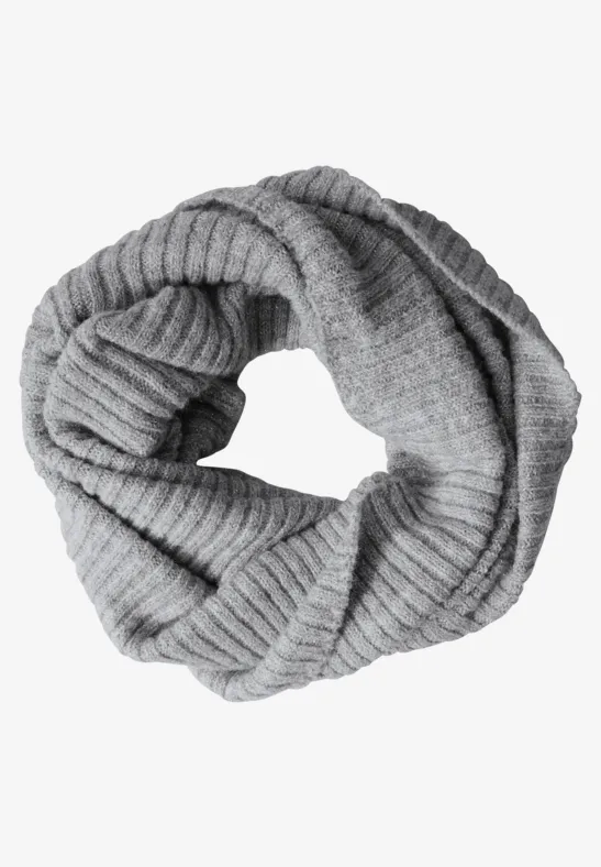 Strick-Loop mineral grey melange