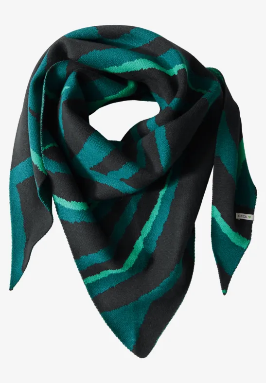 Foulard triangulaire Black