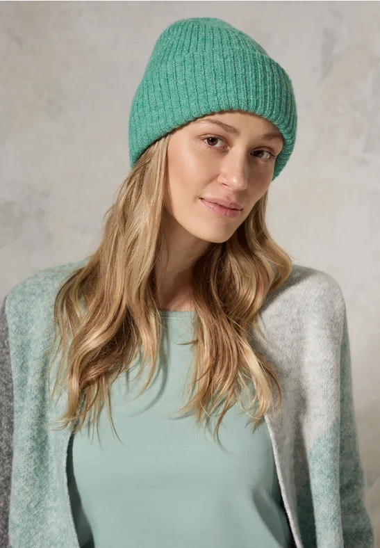Beanie mit Glitzerdetails aventurine green