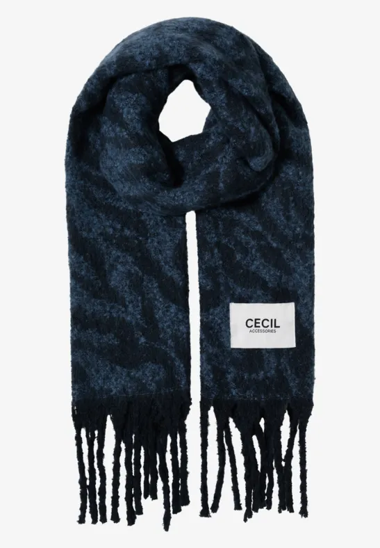 Kuscheliger Schal dark navy blue