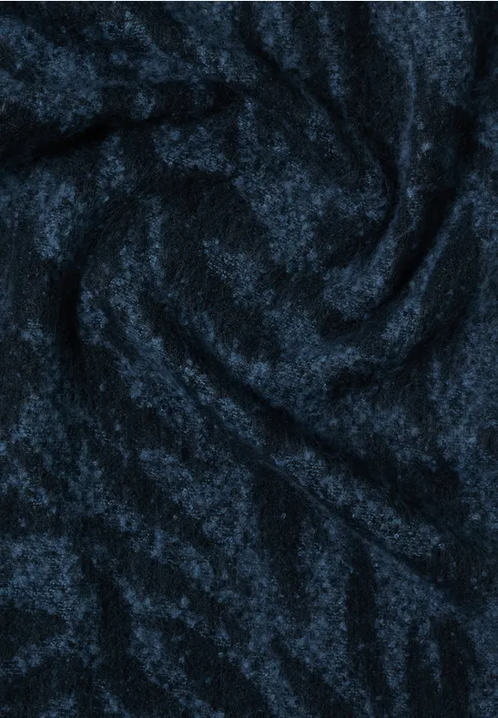 Kuscheliger Schal dark navy blue