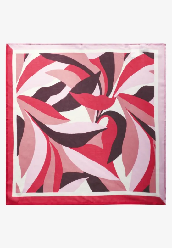 Gemustertes Bandana glazed apple red