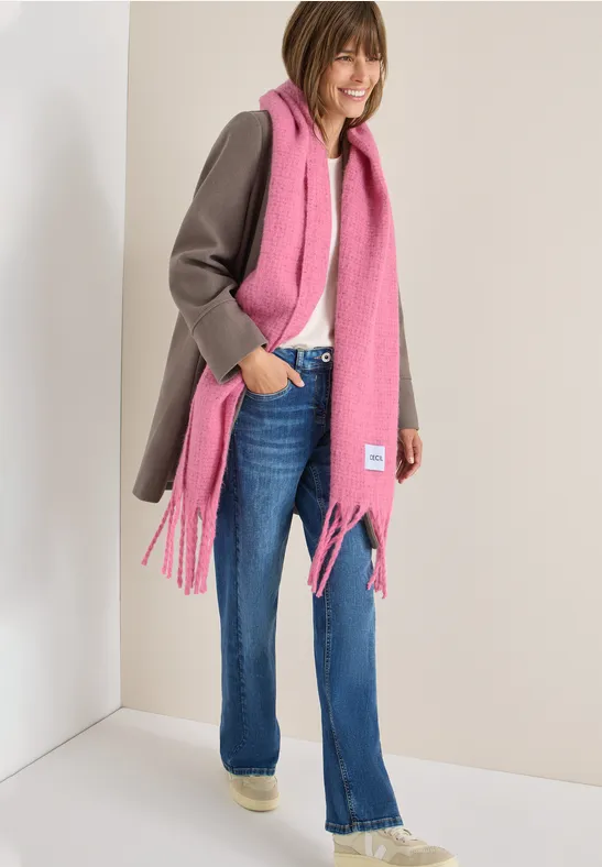 Kuscheliger Schal dark blossom melange