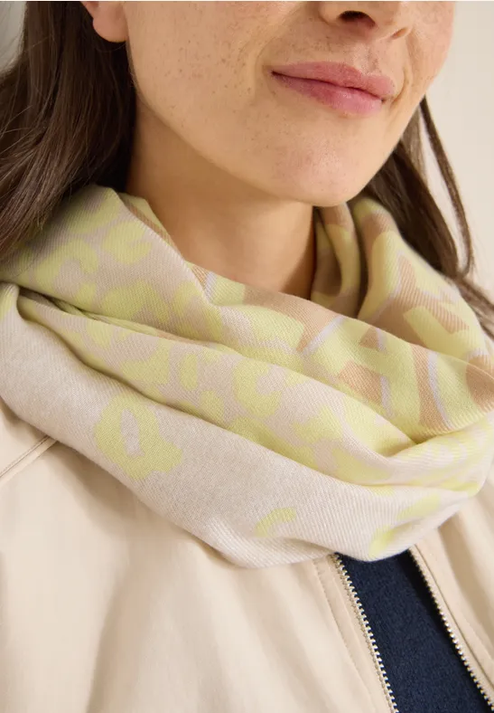 Écharpe loop douillette iced yellow