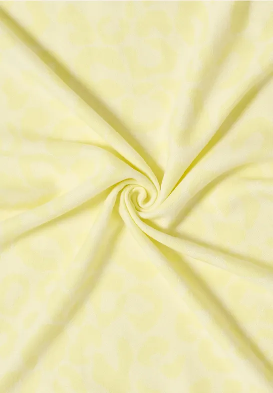 Écharpe douillette iced yellow