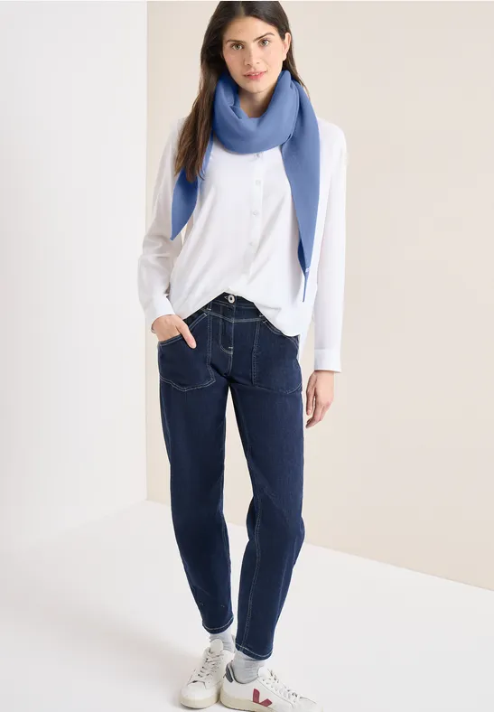 Dreieckstuch coal blue