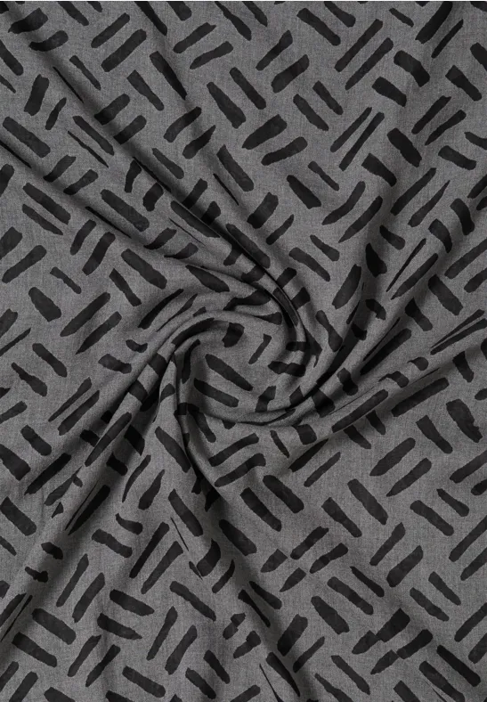 Loop mit Ausbrenner-Muster Black