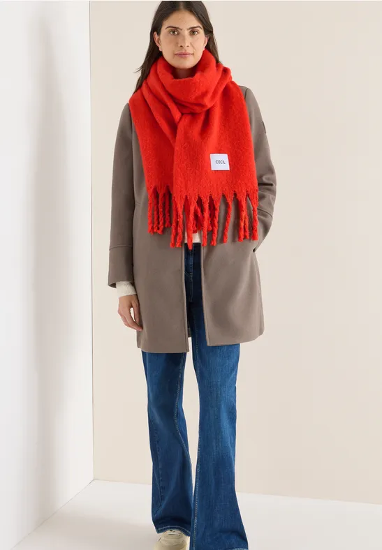 Kuscheliger Schal pumpkin orange