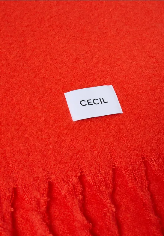 Kuscheliger Schal pumpkin orange