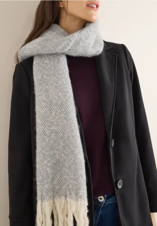 Kuscheliger Schal concrete grey melange