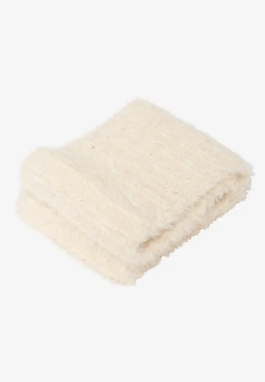 Stirnband mit Glitzerdetails creamy white