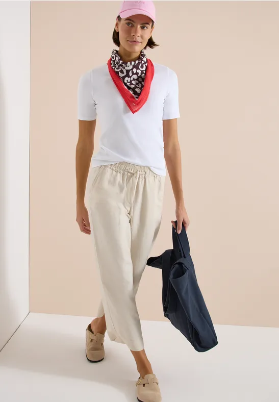 Bandana structuré à imprimé léopard rich burgundy