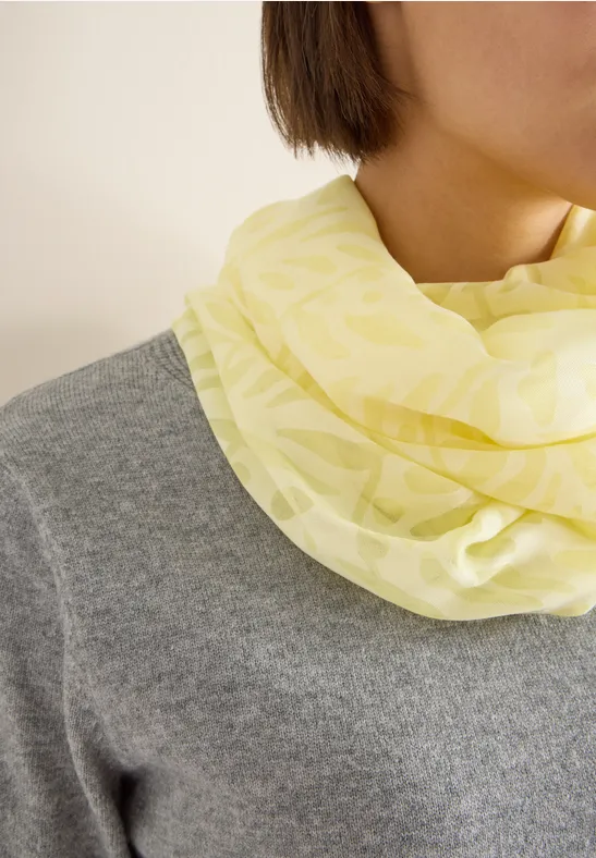 Foulard loop iced yellow