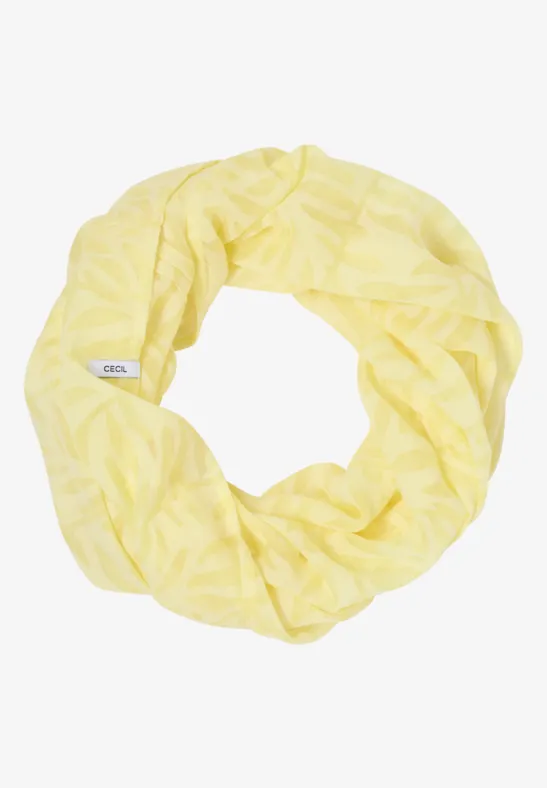 Foulard loop iced yellow